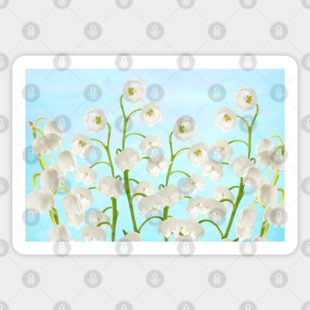 Lily of the Valley Flowers Sticker by lauradyoung